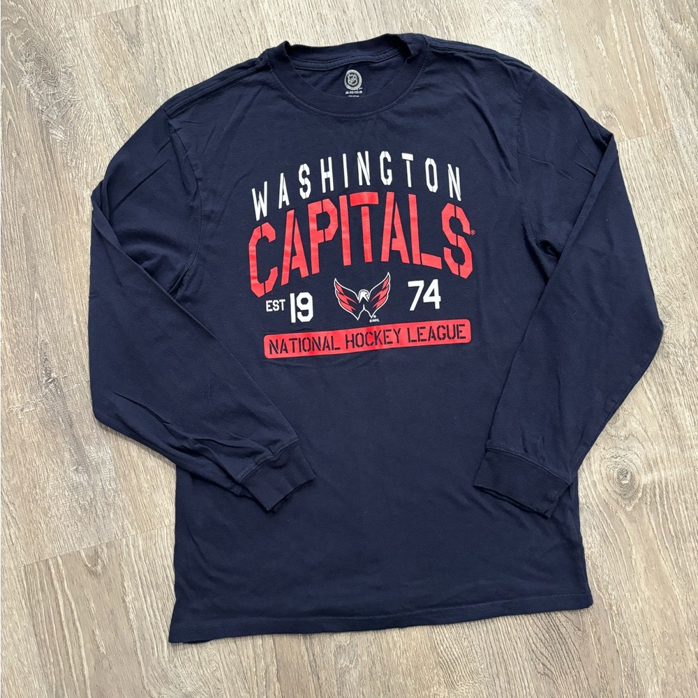 NHL Washington capitals long sleeve tee